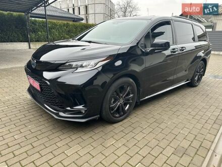 Чорний Тойота Сієнна, об'ємом двигуна 2.5 л та пробігом 121 тис. км за 37800 $, фото 1 на Automoto.ua