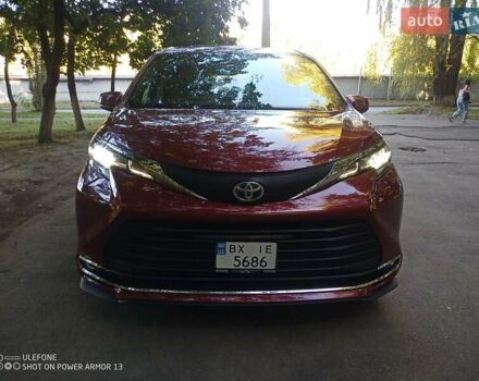 Червоний Тойота Сієнна, об'ємом двигуна 2.49 л та пробігом 112 тис. км за 39300 $, фото 5 на Automoto.ua