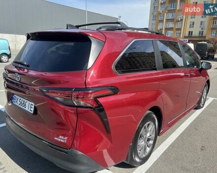Червоний Тойота Сієнна, об'ємом двигуна 2.49 л та пробігом 112 тис. км за 39300 $, фото 16 на Automoto.ua