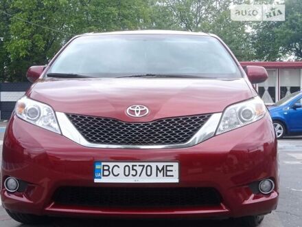 Тойота Сиенна 2017 в Львове на Automoto.ua Красный Тойота Сиенна, объемом двигателя 3.5 л и пробегом 140 тыс. км за 24500 $, фото 1 на Automoto.ua