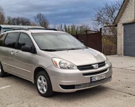 Серый Тойота Сиенна, объемом двигателя 3.3 л и пробегом 270 тыс. км за 6999 $, фото 1 на Automoto.ua