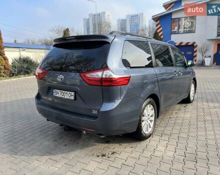 Синий Тойота Сиенна, объемом двигателя 3.46 л и пробегом 140 тыс. км за 20900 $, фото 4 на Automoto.ua
