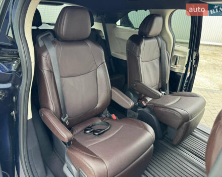 Синий Тойота Сиенна, объемом двигателя 2.49 л и пробегом 16 тыс. км за 59500 $, фото 55 на Automoto.ua