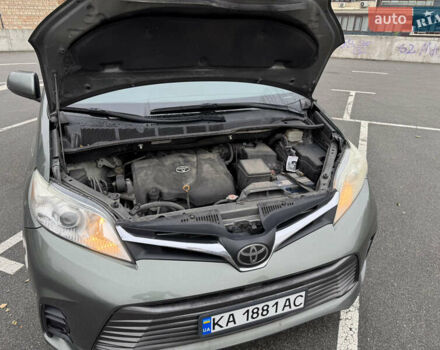 Зеленый Тойота Сиенна, объемом двигателя 3.5 л и пробегом 167 тыс. км за 23500 $, фото 37 на Automoto.ua