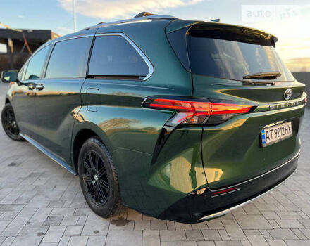 Зеленый Тойота Сиенна, объемом двигателя 2.49 л и пробегом 16 тыс. км за 54000 $, фото 21 на Automoto.ua