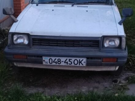 Белый Тойота Старлет, объемом двигателя 1 л и пробегом 209 тыс. км за 663 $, фото 1 на Automoto.ua