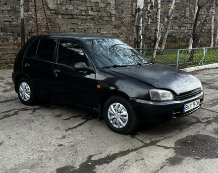 Черный Тойота Старлет, объемом двигателя 1.33 л и пробегом 185 тыс. км за 1150 $, фото 4 на Automoto.ua