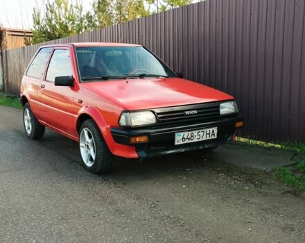 Красный Тойота Старлет, объемом двигателя 1 л и пробегом 3 тыс. км за 950 $, фото 6 на Automoto.ua