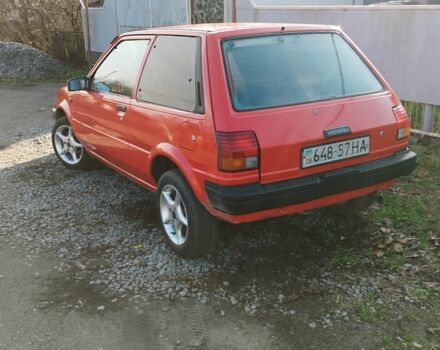 Красный Тойота Старлет, объемом двигателя 1 л и пробегом 3 тыс. км за 950 $, фото 1 на Automoto.ua