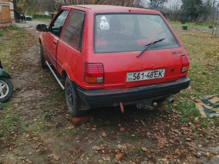 Красный Тойота Старлет, объемом двигателя 1.3 л и пробегом 3 тыс. км за 453 $, фото 1 на Automoto.ua