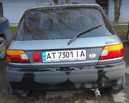 Серый Тойота Старлет, объемом двигателя 1 л и пробегом 201 тыс. км за 1600 $, фото 2 на Automoto.ua