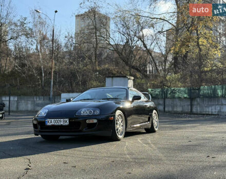 Черный Тойота Супра, объемом двигателя 3 л и пробегом 175 тыс. км за 130000 $, фото 1 на Automoto.ua