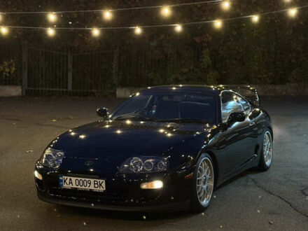 Черный Тойота Супра, объемом двигателя 3 л и пробегом 175 тыс. км за 130000 $, фото 1 на Automoto.ua