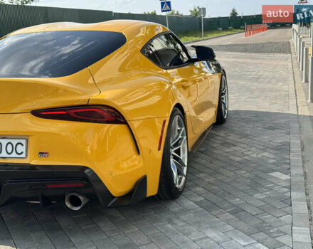 Желтый Тойота Супра, объемом двигателя 3 л и пробегом 17 тыс. км за 55555 $, фото 1 на Automoto.ua