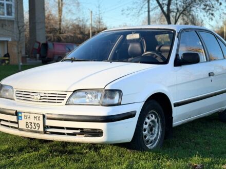 Белый Тойота Терцел, объемом двигателя 1.3 л и пробегом 365 тыс. км за 3300 $, фото 1 на Automoto.ua