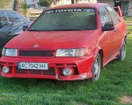 Червоний Тойота Терцел, об'ємом двигуна 1.3 л та пробігом 240 тис. км за 1500 $, фото 1 на Automoto.ua