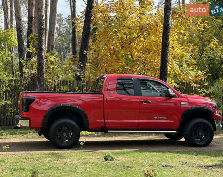 Красный Тойота Тундра, объемом двигателя 5.7 л и пробегом 205 тыс. км за 22900 $, фото 16 на Automoto.ua