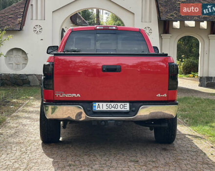 Красный Тойота Тундра, объемом двигателя 5.7 л и пробегом 205 тыс. км за 22900 $, фото 18 на Automoto.ua