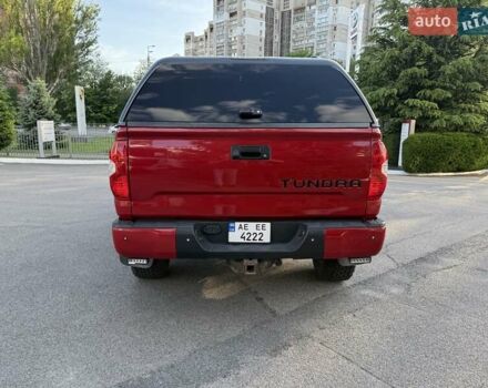 Красный Тойота Тундра, объемом двигателя 5.66 л и пробегом 106 тыс. км за 28800 $, фото 5 на Automoto.ua