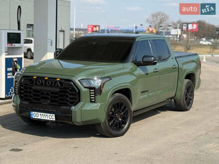 Тойота Тундра 2022 в Днепре (Днепропетровске) на Automoto.ua Зеленый Тойота Тундра, объемом двигателя 3.44 л и пробегом 57 тыс. км за 89000 $, фото 1 на Automoto.ua