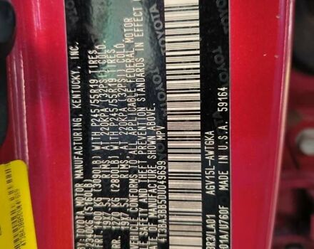 Красный Тойота Венза, объемом двигателя 2.7 л и пробегом 279 тыс. км за 12800 $, фото 8 на Automoto.ua