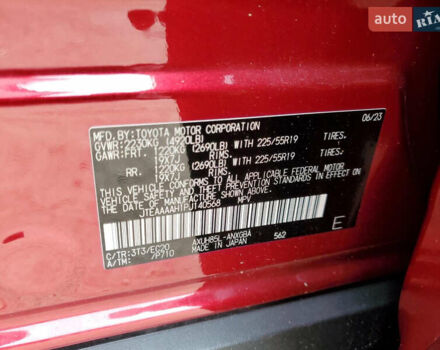 Красный Тойота Венза, объемом двигателя 2.49 л и пробегом 59 тыс. км за 23000 $, фото 13 на Automoto.ua