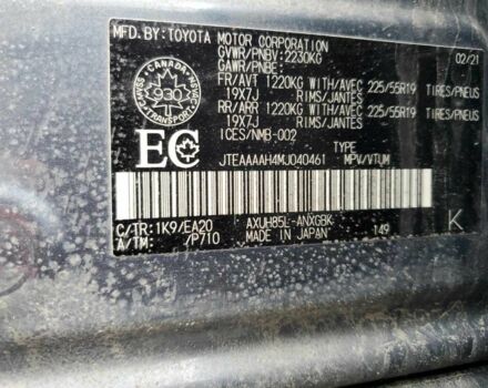 Синій Тойота Венза, об'ємом двигуна 2.5 л та пробігом 68 тис. км за 11700 $, фото 13 на Automoto.ua