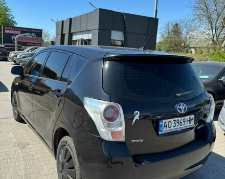 Черный Тойота Версо, объемом двигателя 1.6 л и пробегом 190 тыс. км за 8000 $, фото 1 на Automoto.ua