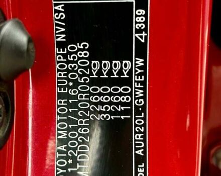 Красный Тойота Версо, объемом двигателя 2 л и пробегом 175 тыс. км за 8700 $, фото 35 на Automoto.ua