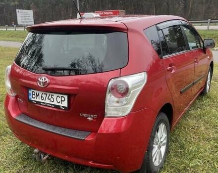 Красный Тойота Версо, объемом двигателя 2 л и пробегом 225 тыс. км за 8836 $, фото 7 на Automoto.ua