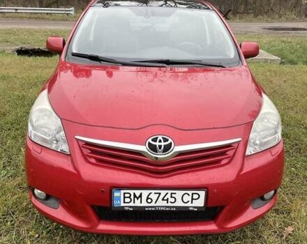 Красный Тойота Версо, объемом двигателя 2 л и пробегом 225 тыс. км за 8836 $, фото 1 на Automoto.ua