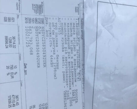 Білий Тойота Яріс, об'ємом двигуна 1.3 л та пробігом 190 тис. км за 6900 $, фото 21 на Automoto.ua