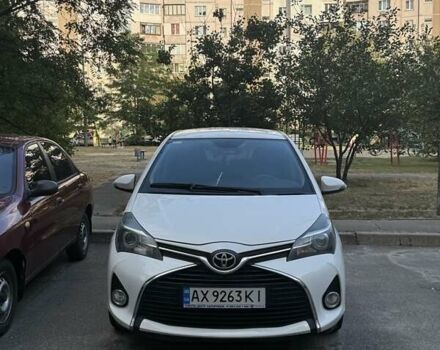 Белый Тойота Ярис, объемом двигателя 1.33 л и пробегом 110 тыс. км за 11500 $, фото 1 на Automoto.ua