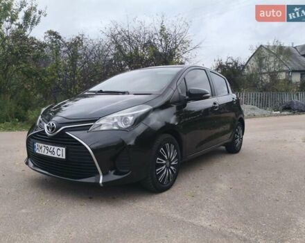 Черный Тойота Ярис, объемом двигателя 1.33 л и пробегом 149 тыс. км за 7600 $, фото 1 на Automoto.ua