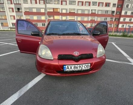 Червоний Тойота Яріс, об'ємом двигуна 1.3 л та пробігом 199 тис. км за 3600 $, фото 2 на Automoto.ua