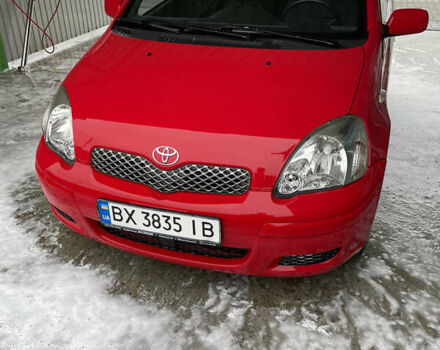 Красный Тойота Ярис, объемом двигателя 1.3 л и пробегом 140 тыс. км за 4950 $, фото 2 на Automoto.ua