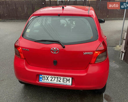 Красный Тойота Ярис, объемом двигателя 1.3 л и пробегом 182 тыс. км за 5900 $, фото 10 на Automoto.ua