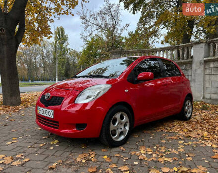 Красный Тойота Ярис, объемом двигателя 1.3 л и пробегом 158 тыс. км за 4999 $, фото 13 на Automoto.ua