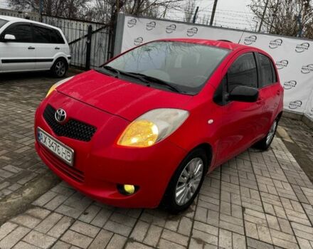 Красный Тойота Ярис, объемом двигателя 1.3 л и пробегом 147 тыс. км за 5400 $, фото 16 на Automoto.ua