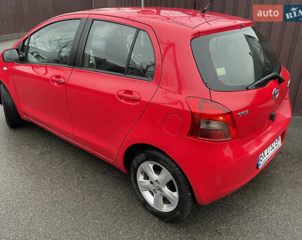 Красный Тойота Ярис, объемом двигателя 1.3 л и пробегом 182 тыс. км за 5900 $, фото 8 на Automoto.ua