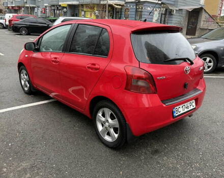 Красный Тойота Ярис, объемом двигателя 1.3 л и пробегом 151 тыс. км за 4950 $, фото 6 на Automoto.ua