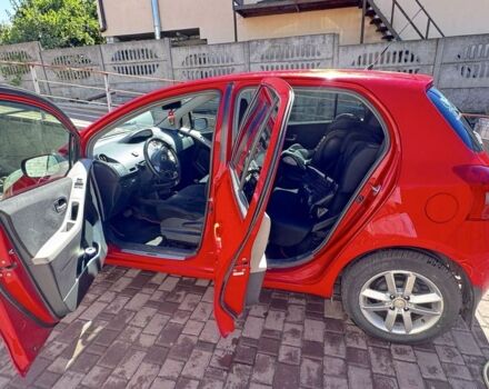 Красный Тойота Ярис, объемом двигателя 0 л и пробегом 95 тыс. км за 5700 $, фото 4 на Automoto.ua