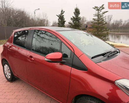 Красный Тойота Ярис, объемом двигателя 1.33 л и пробегом 140 тыс. км за 6700 $, фото 10 на Automoto.ua