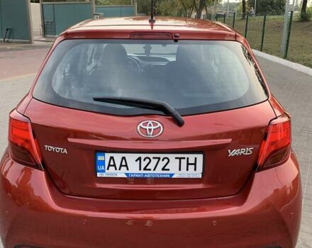 Красный Тойота Ярис, объемом двигателя 1.33 л и пробегом 78 тыс. км за 11600 $, фото 3 на Automoto.ua
