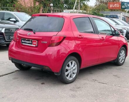 Червоний Тойота Яріс, об'ємом двигуна 1.3 л та пробігом 88 тис. км за 10490 $, фото 6 на Automoto.ua