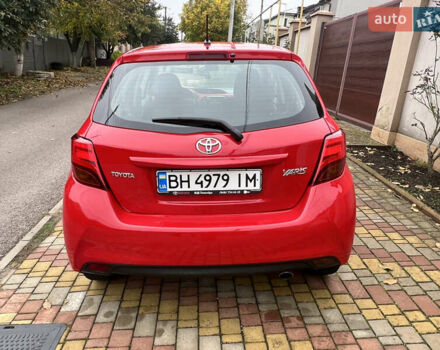 Тойота Ярис 2015 в Одессе на Automoto.ua Красный Тойота Ярис, объемом двигателя 1.33 л и пробегом 72 тыс. км за 9700 $, фото 15 на Automoto.ua