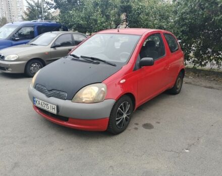 Красный Тойота Ярис, объемом двигателя 1 л и пробегом 260 тыс. км за 2750 $, фото 1 на Automoto.ua