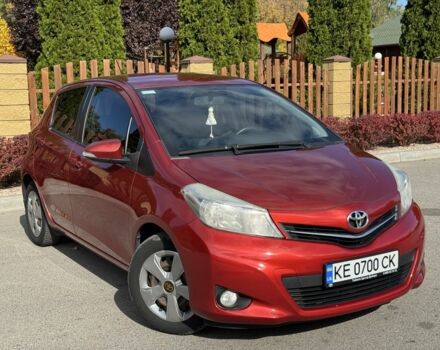 Тойота Ярис 2012 в Днепре (Днепропетровске) на Automoto.ua Красный Тойота Ярис, объемом двигателя 1.3 л и пробегом 130 тыс. км за 8950 $, фото 1 на Automoto.ua