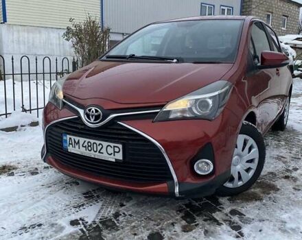 Красный Тойота Ярис, объемом двигателя 1.5 л и пробегом 115 тыс. км за 11900 $, фото 1 на Automoto.ua