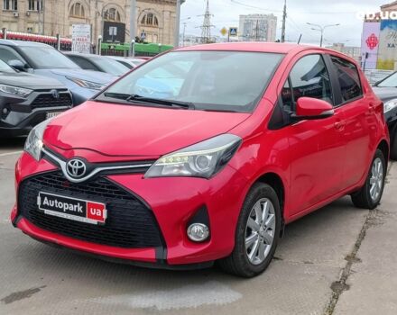 Красный Тойота Ярис, объемом двигателя 1.3 л и пробегом 88 тыс. км за 10440 $, фото 1 на Automoto.ua
